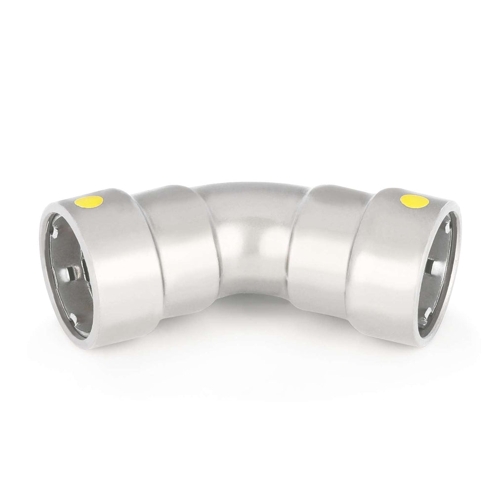 1/2" Carbon Press 45° Elbow