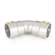 1" Carbon Press 45° Elbow