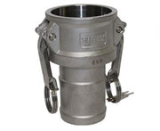C-200-SS304 | Part C - Coupler - 2" Female Coupler x 2" Hose Shank, 304SS