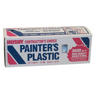 Clear Plastic Sheeting - .31mm, 9' x 400'