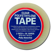Clear Poly Duct Tape 2" X 36 yd.