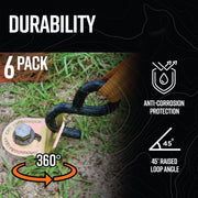 GroundGrabba Closed Hooks