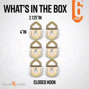 GroundGrabba Closed Hooks