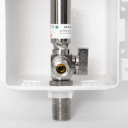 1/2" MIP Inlet, Dishwasher Outlet Box, with Copper Water Hammer Arrestor