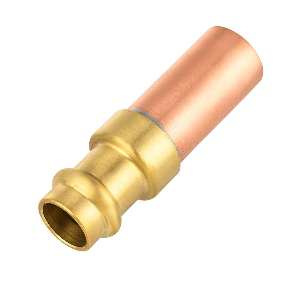 10 Pcs 1/2" Copper Press Connection, Copper Water Hammer Arrestor