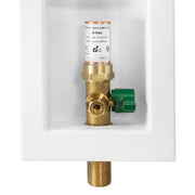 10 Pcs 1/2" Sweat Inlet, Ice Maker Outlet Box, with Copper Water Hammer Arrestor