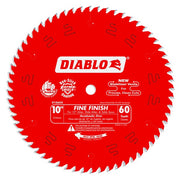 Diablo D1060X 10 in. x 60 Tooth Fine Finish Saw Blade