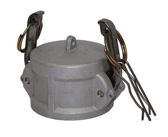 DC-800-ALUMINUM | Dust Cap - 8" Female End Coupler, Aluminum