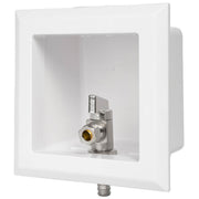 1/2" PEX Crimp (F1807) Inlet, Dishwasher Outlet Box