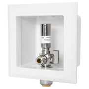 10 Pcs 1/2" Push Fit Inlet, Dishwasher Outlet Box, with Stainless Steel Water Hammer Arrestor