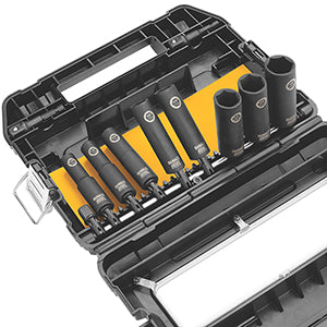 DeWALT 1/2 in 10 Piece Impact Ready Socket Set