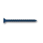 Dewalt Flat Phillips Concrete Screw, 1/4 in Dia. x 2 1/4 in, Steel, Zinc Stalgard(R) Fastener Finish