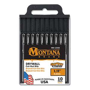 Drywall Cut Out Bit 1/8" [10] Pack