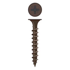 Durafast #6 X 2" Fine Thread Drywall Screw [5LB]