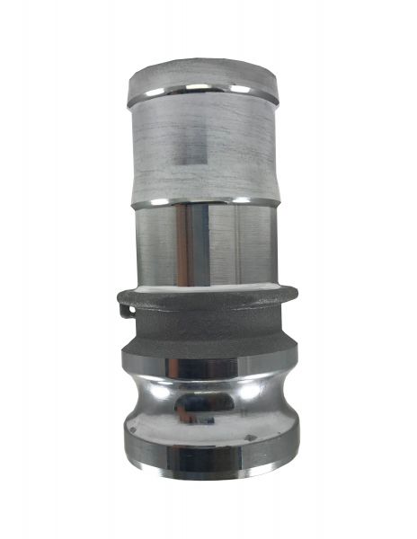 E-250-ALUMINUM | Part E - Adapter - 2-1/2" Male Adapter x 2-1/2" Hose Shank, Aluminum