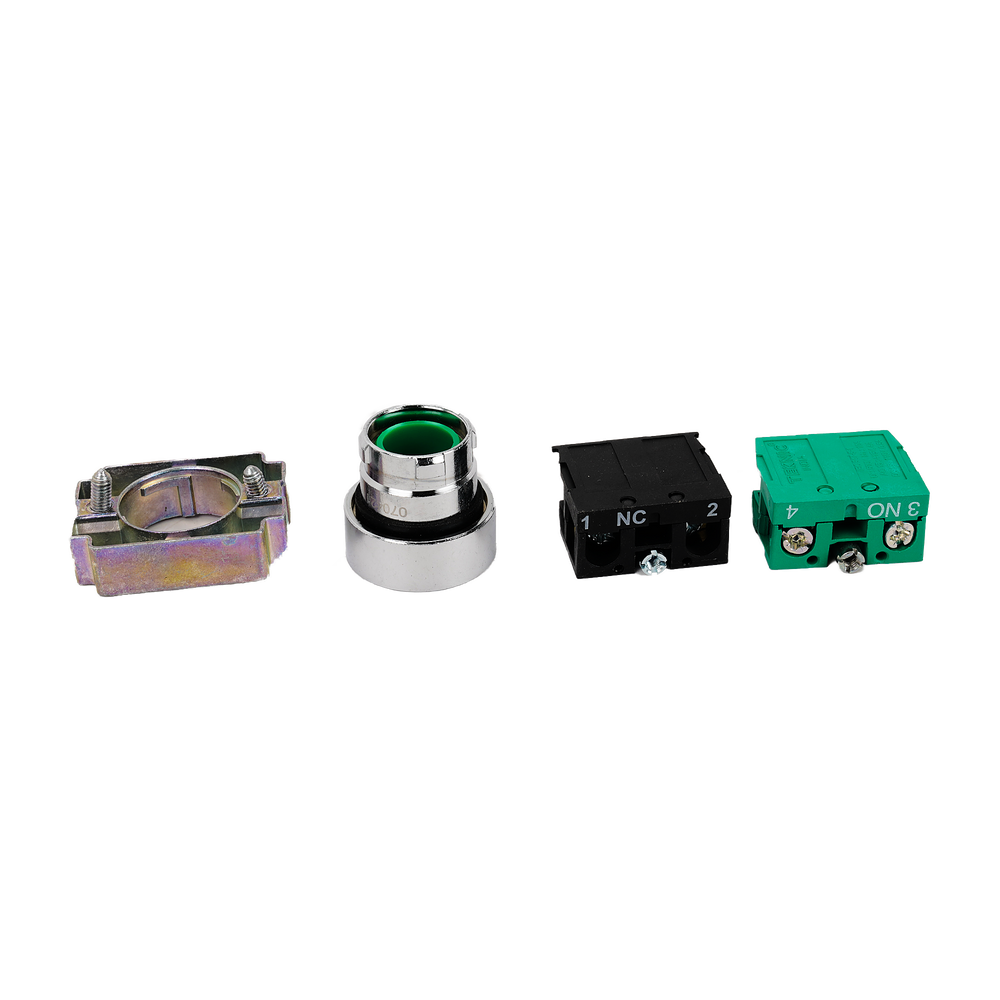 Hy-Brid Lifts Switch,Push Btn Green,No/Nc Rev D ELEC-602-KIT2