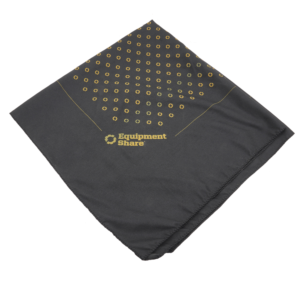 EquipmentShare Black Bandana