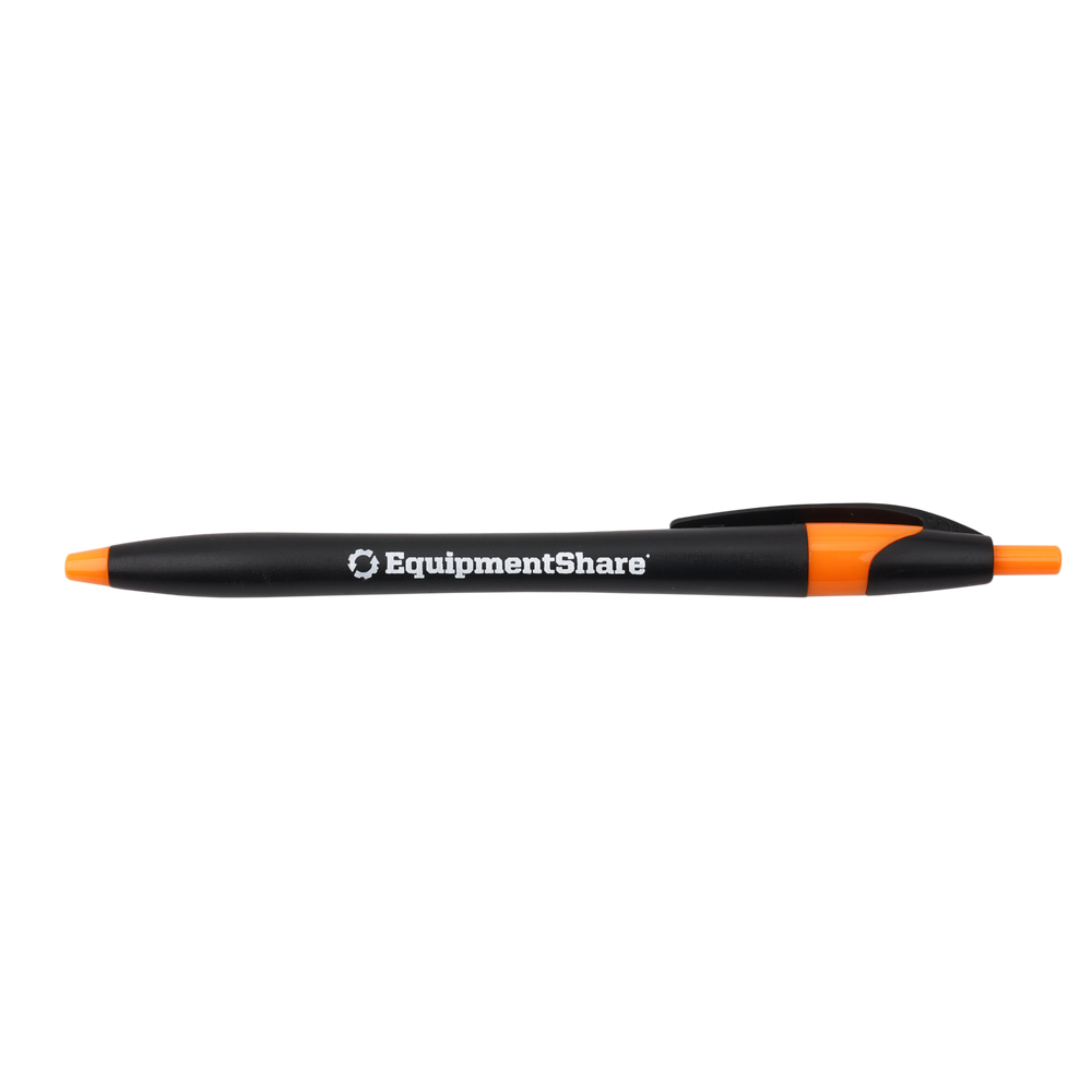 EquipmentShare Black Ballpoint Pen