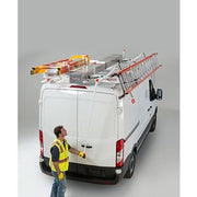EZGLIDE2 Drop-down Ladder Kit w/Cross Member, Extended, Mid/High-Roof - 2297-3-01 product image