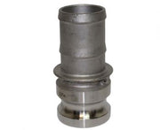 E-250-SS316 | Part E - Adapter - 2-1/2" Male Adapter x 2-1/2" Hose Shank, 316SS