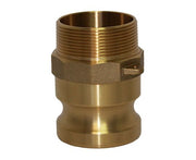 F-150-BRASS | Part F - Adapter - 1-1/2" Male Adapter x 1-1/2" Male NPT, Brass