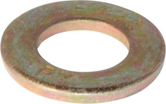 1 F436 Flat Washer – Yellow Zinc Plated