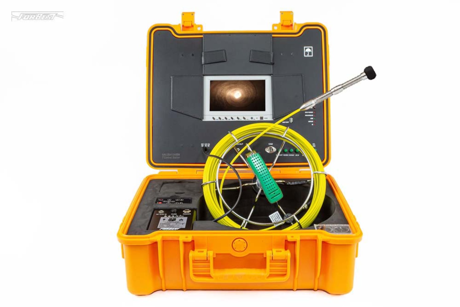 Classic 3188Dn+ Portable Drain/Sewer Camera With 130Ft. Cable, Transmitter & Meter Counter