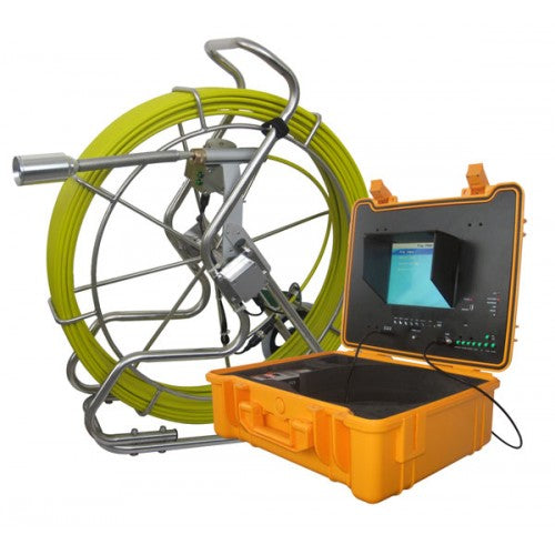 Long Range 3488T Sewer Camera With 400Ft Cable And Meter Counter
