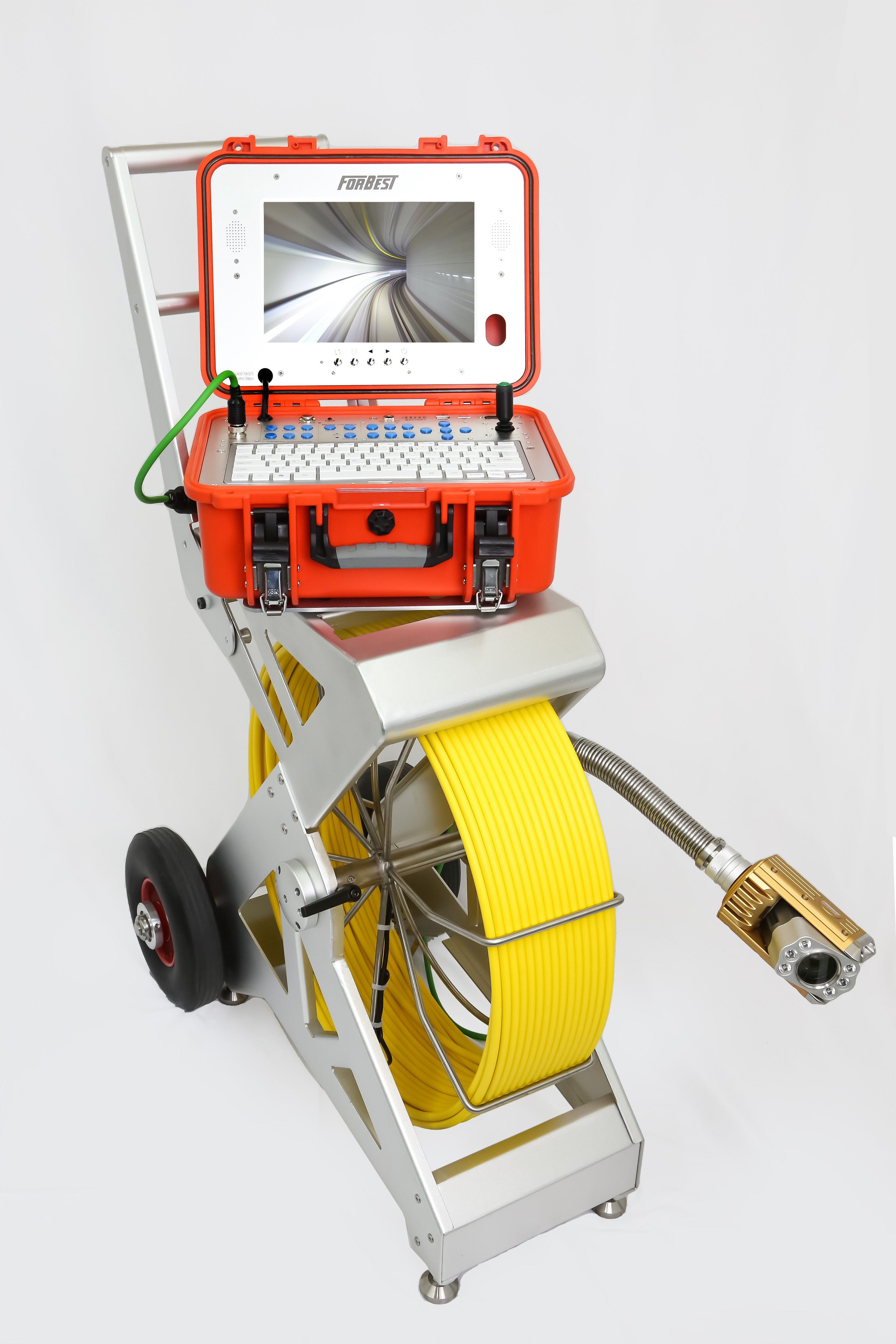Mid Range 3688Hdet Sewer Camera With 200Ft Cable And Hd Pan-Tilt-Zoom Camera