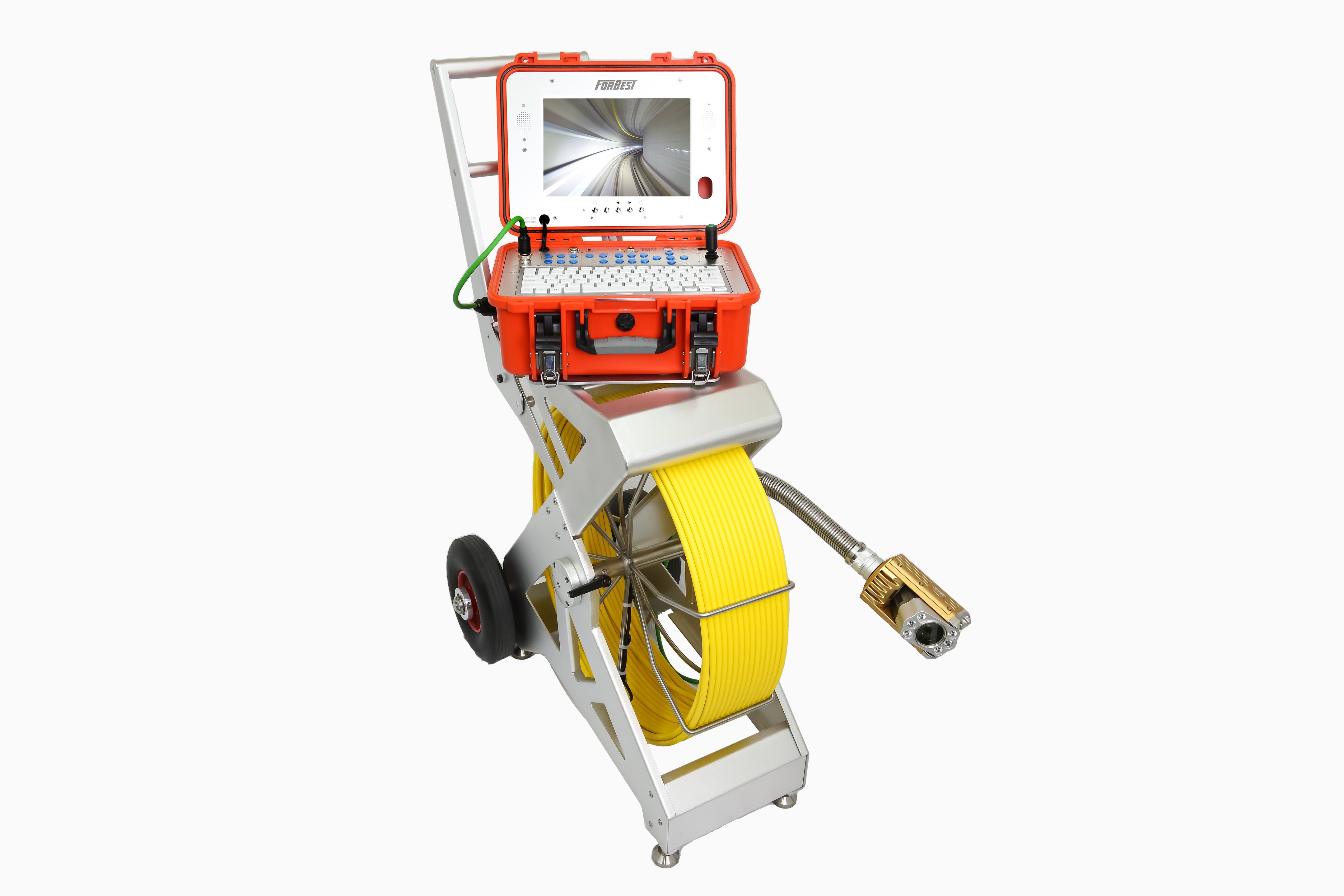 Mid Range 3688Hdet Sewer Camera With 200Ft Cable And Hd Pan-Tilt-Zoom Camera