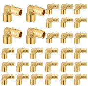 30 Pcs PEX A Expansion 1/2" PEX x 3/4" Female Sweat F1960Elbow Wholesale