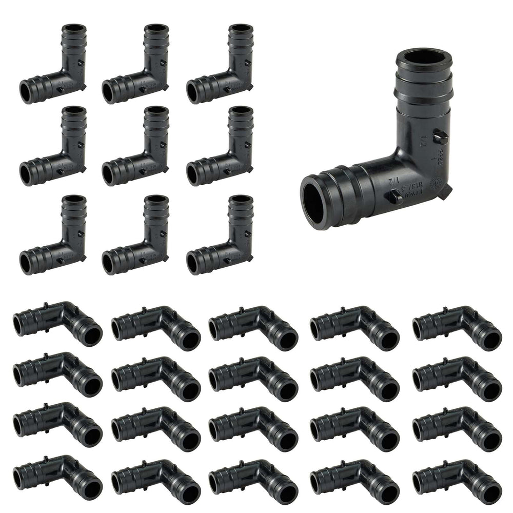 30 Pcs PEX A Expansion 1/2" x 1/2" PPSU Elbow Wholesale