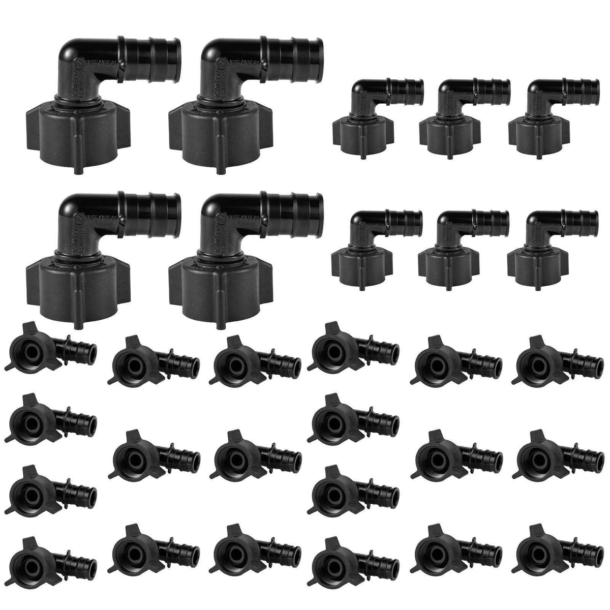 30 Pcs PEX A Expansion 1/2" PPSU Swivel Elbow Wholesale