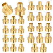 30 Pcs PEX-B Crimp 1" PEX x 1" Female Threaded Adapter (Lead Free)