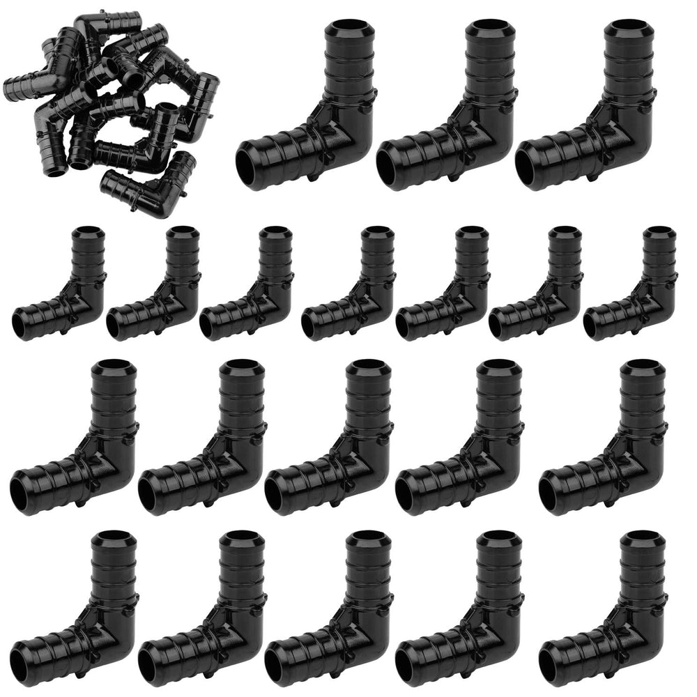 30 Pcs PEX-B Crimp 1/2" PPSU Elbow