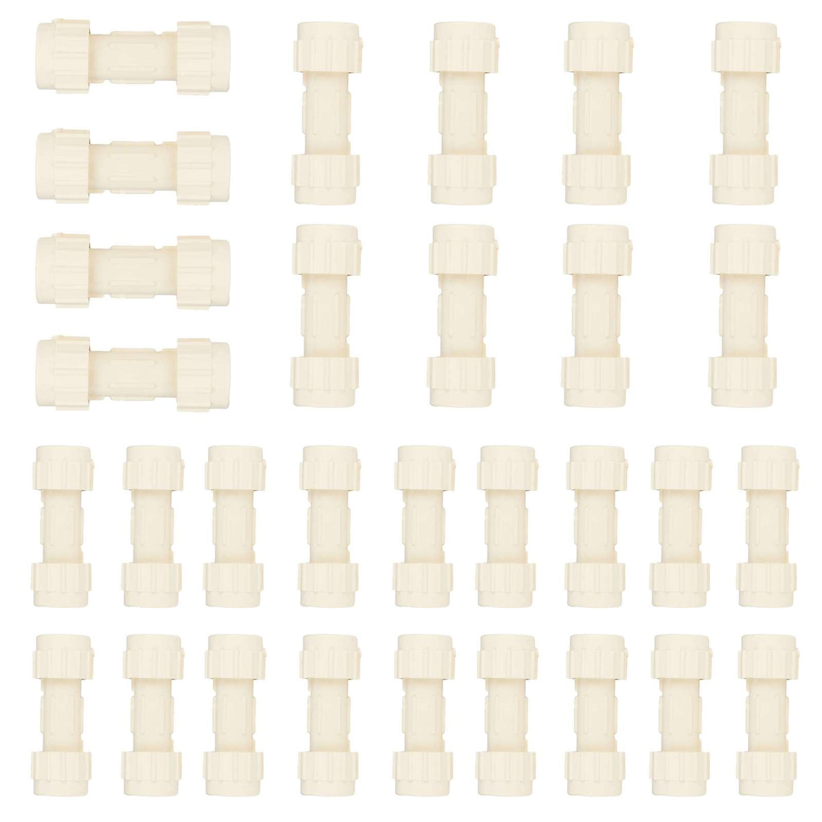 30 Pcs 3/4" CPVC Compression Coupling