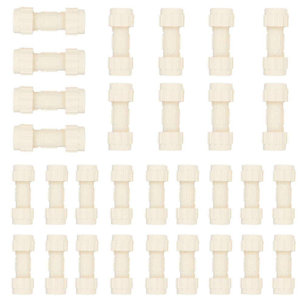 30 Pcs 1" CPVC Compression Coupling