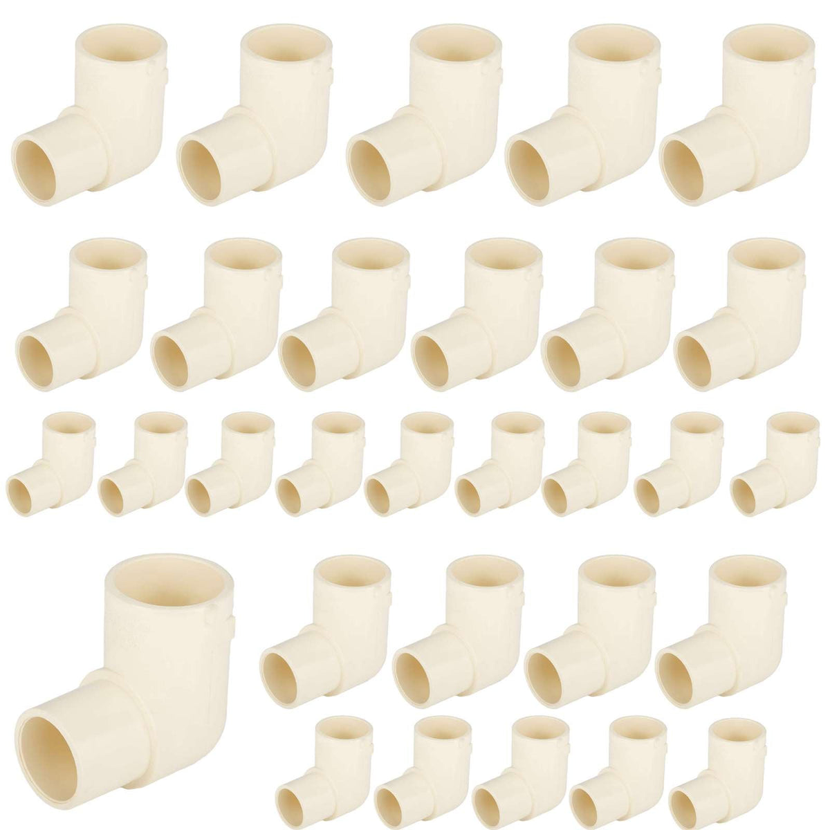 30 Pcs 1" CPVC CTS 90° Street Elbow (Spigot x Socket)