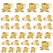 1/2" CPVC x Female NPT Brass Drop-Ear Elbow (Lead Free)