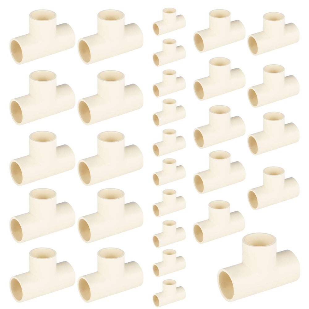 30 Pcs 1/2" CPVC CTS Tee (Socket)