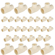 30 Pcs 3/4" x 1/2" x 1/2" CPVC CTS Reducing Tee (Socket)