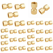 30 Pcs 1/4" X 1/4" Swivel Brass Adapter