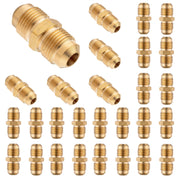 30 Pcs 3/8" Flare x 3/8" MNPT Brass Adapter