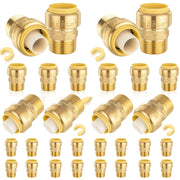 30 Pcs 3/4" x 3/4" M Push Fit Male Adapter