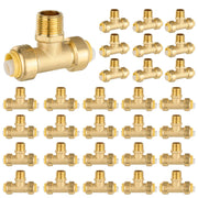 30 Pcs 1/2" Push Fit Male Tee
