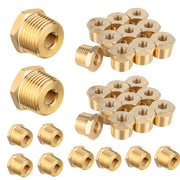 30 Pcs 1/2" M x 1/4" F NPT Connector