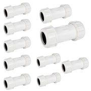 10 Pcs 2-1/2" PVC Compression Coupling