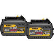 FLEXVOLT 20V/60V Max 6.0 Ah Battery Pack - 2 Pack