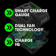 FLEX FX0411-1C 5.0Ah Lithium Starter Kit