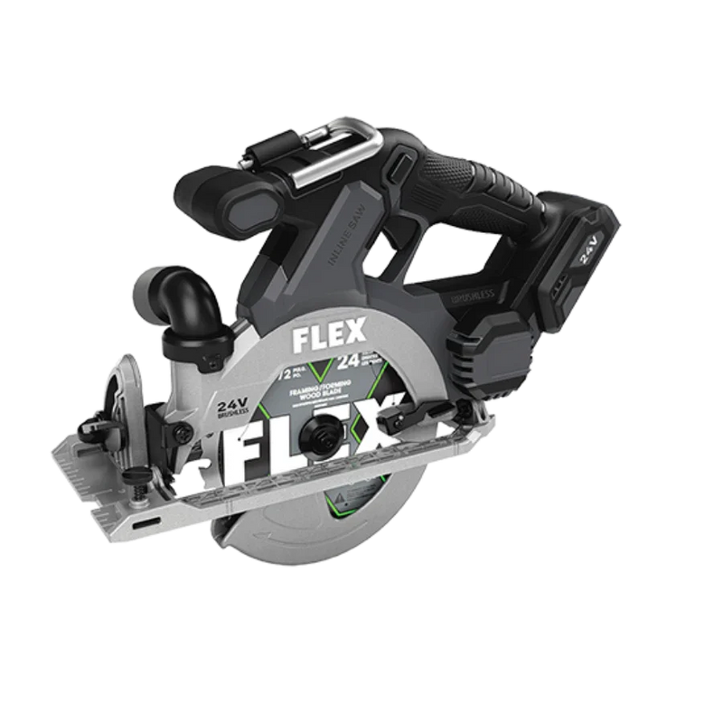 FLEX FX2131A-Z 6-1/2" In-Line Circular Saw (Tool Only)